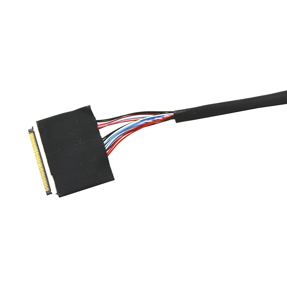 30 см Универсальный LVDS 40 штырькового шнура 1 дюйм 6bit I-PEX 20346-040T 0,4 мм для LTN141AT06-001