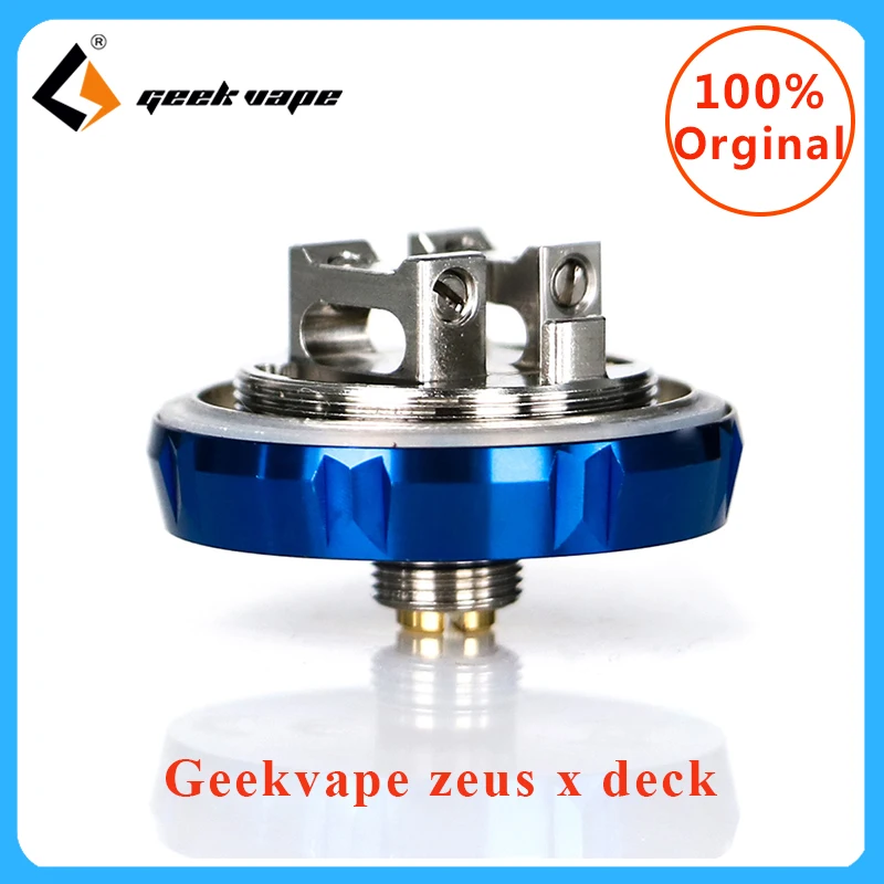 Оригинальный Geekvape zeus X Deck электронная сигарета перестраиваемый испаритель танк Vape Deck для zeus x RTA vape катушки