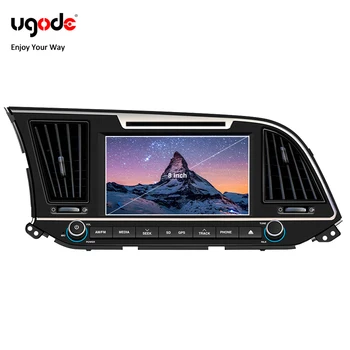 

Vehicle Player 8 Inch Car GPS Navigation Autoradio Radio Multimedia Video Player For 2016 Hyundai Elantra