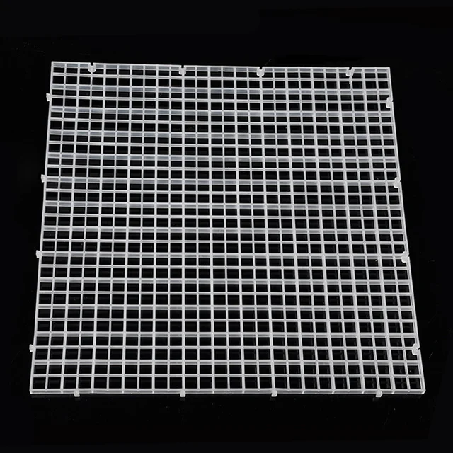 2pcs Gravel Grid Isolation Board Aquarium Separator Free Cut Fish Tank