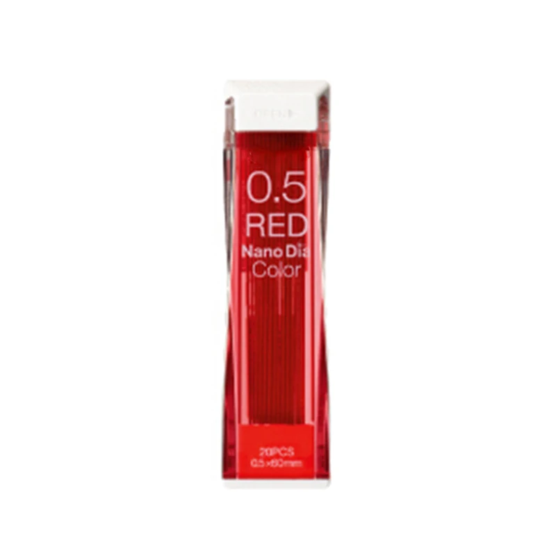 red 0.5mm Colored mechanical pencil painting special mechanical pencil refills - Цвет графита: red