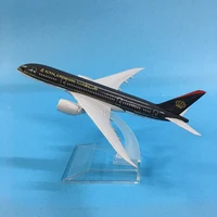 JASON TUTU 16cm ROYAL JORDANIAN Aircraft Model Diecast Metal 1:400 Plane Model Airplane Model Airplanes Plane Toy Gift 2