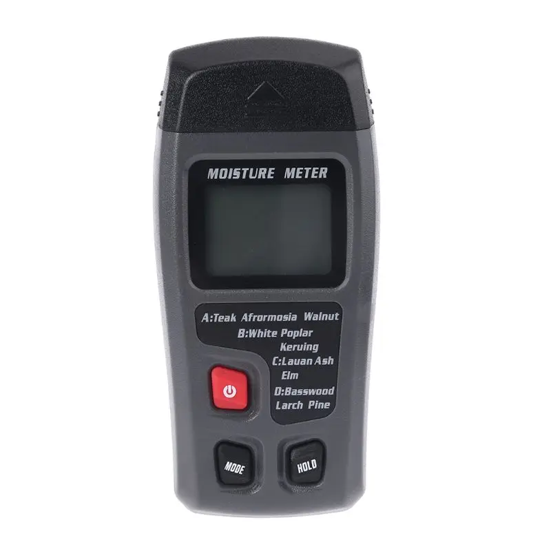 

LCD Digital Display Wood Moisture Meter Range 0-99.9% Wood Humidity Tester Timber Damp Detector