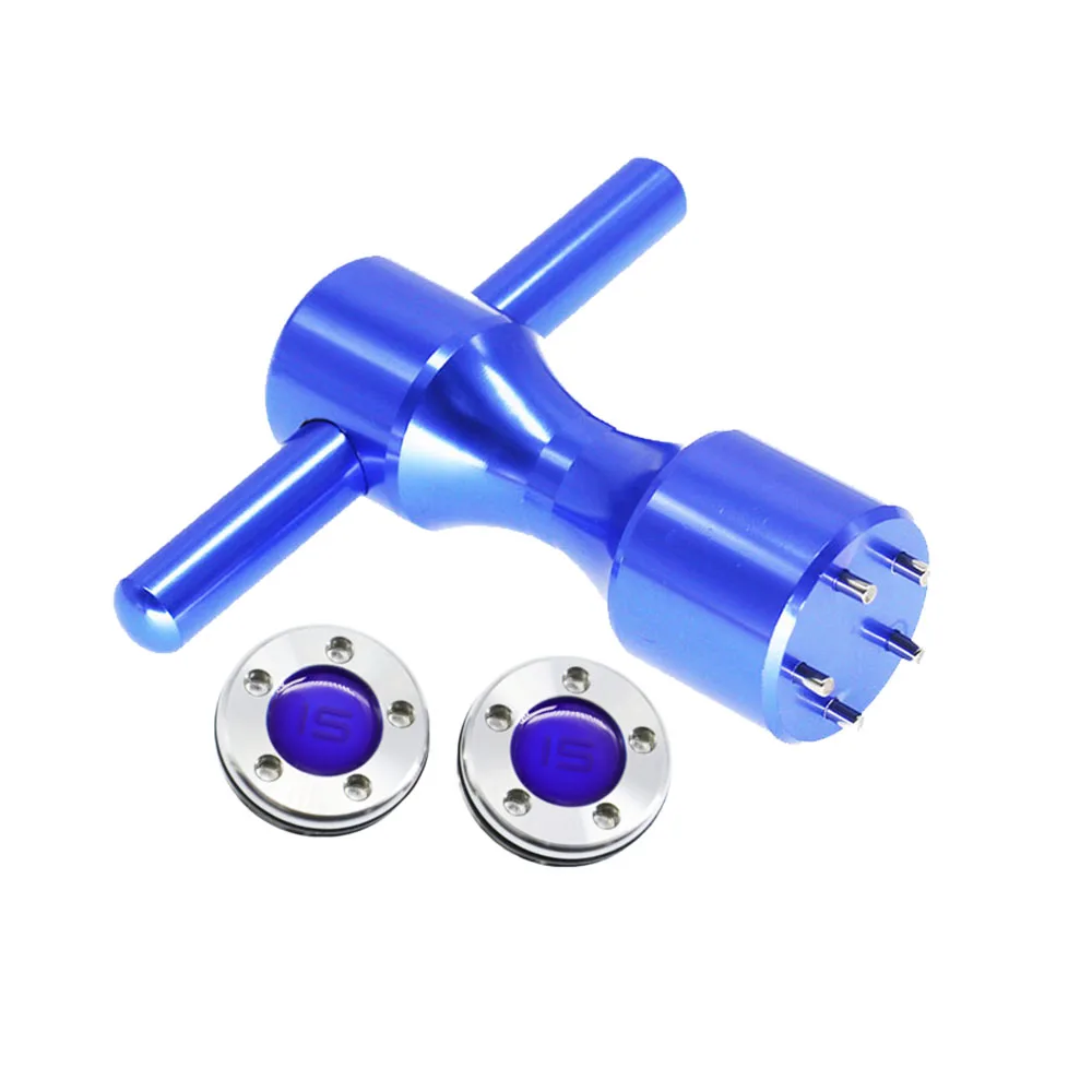 2 Pezzi Pesi Blu Per Titleist Scotty Cameron Putter + Chiave Blu 5G 10G 15G 20G 25G 30G 35G 40G