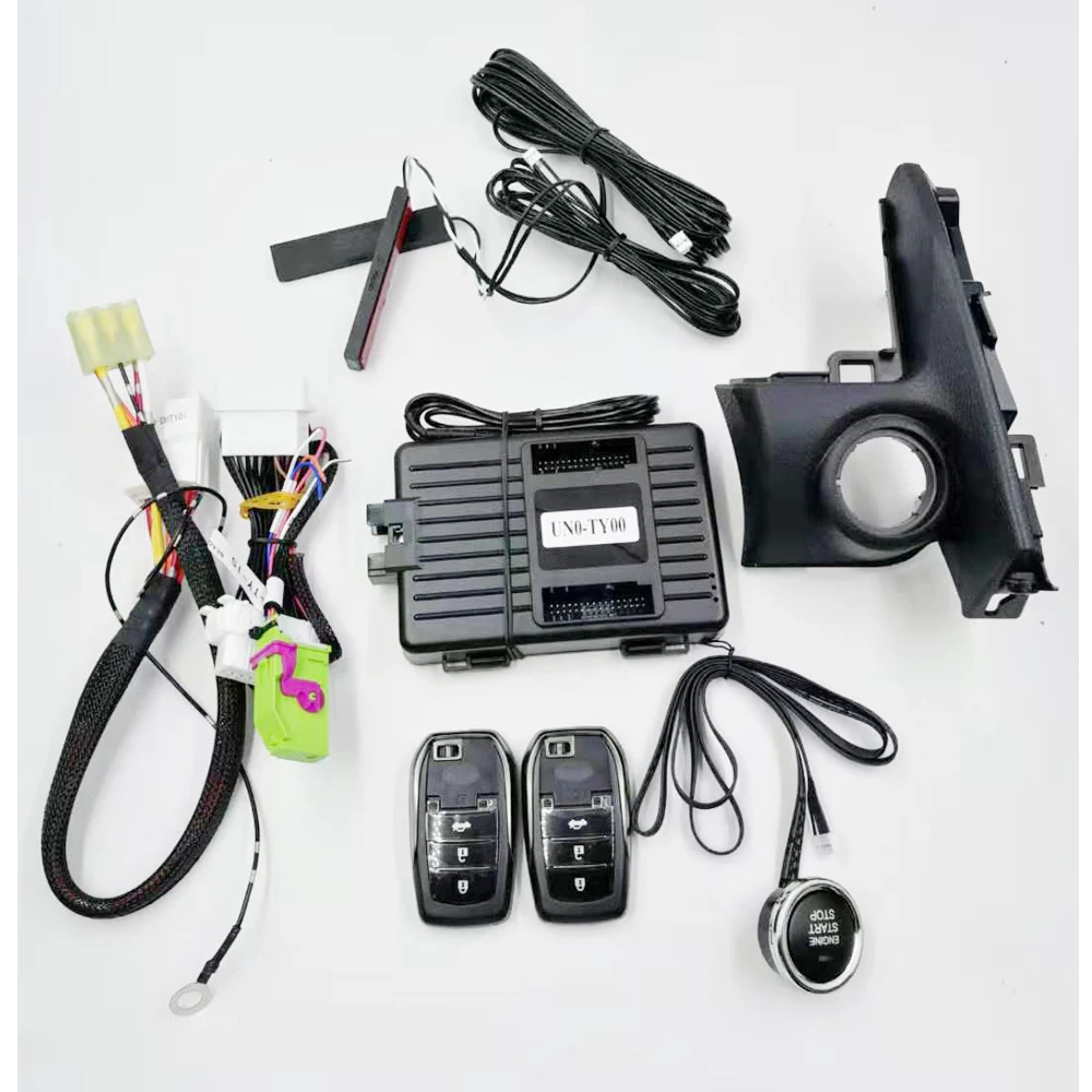 

For Toyota Camery 7 Generation Add Car Engine Push Start Stop Remote Key Starter Keyless Go System with Frame