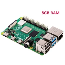 Raspberry Pi 4 Model B 8GB pamięci RAM BCM2711 Cortex-A72 64-bit czterordzeniowy 1.5GHz SOC 2.4 i 5.0 GHz WiFi Bluetooth 5.0 Raspberry PI 4B