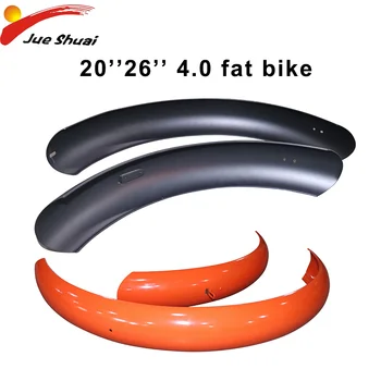 

4.0 fat tire Bike Fender Set for 20''26''x4.0 Snow Beach Bicycle Mudguards Bicycle Accessories Fat Bike Mud Guards MTB Bike Part