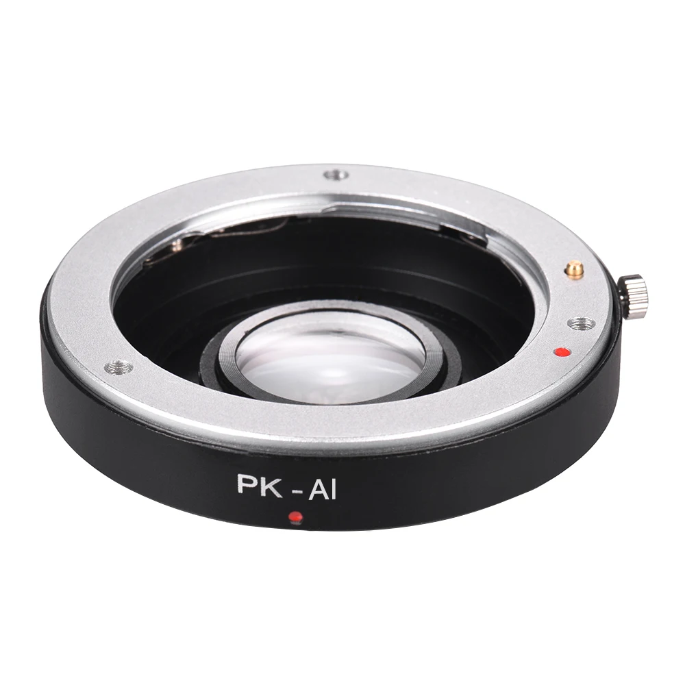 PK-AI кольцо-адаптер для крепления объектива с оптическим стеклом для Pentax K Mount Lens, подходит для Nikon AI F Mount camera Body Focus Infinity