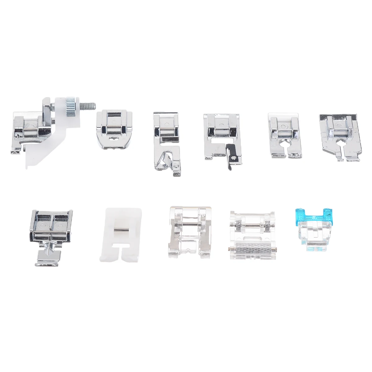 11pcs/set New Multi Function Domestic Sewing Machine Presser Foot Accessories Set For Apparel Fabric | Дом и сад