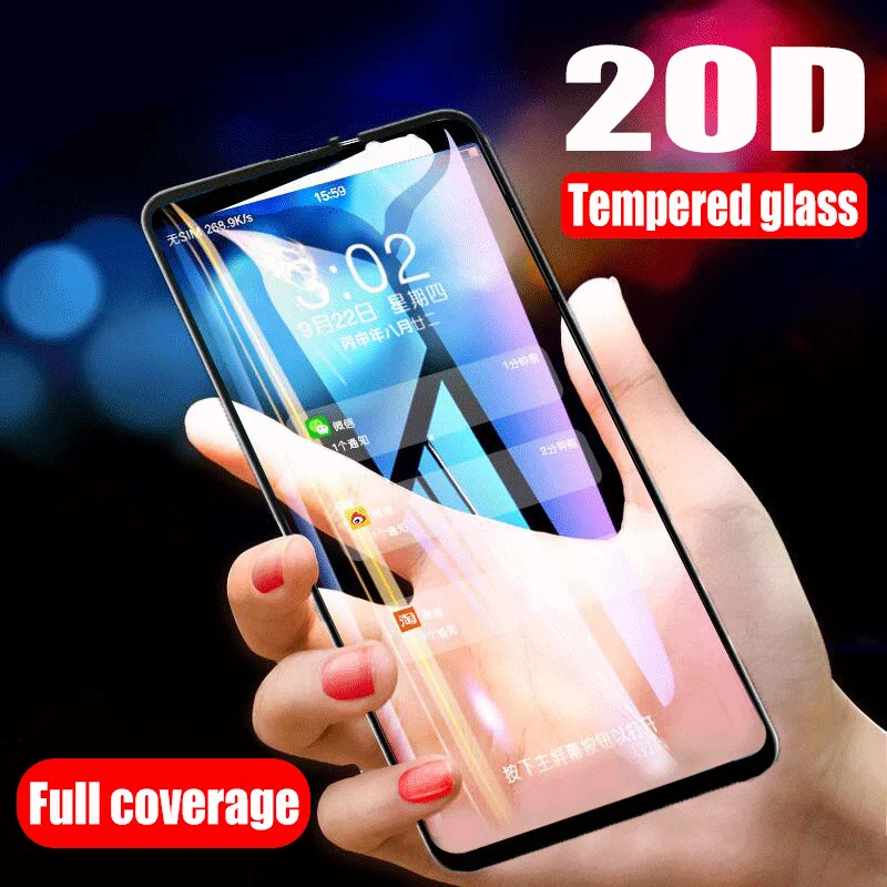

20D Tempered Screen Protector Glass On The For For Oneplus 7 Pro 7 Protective Glass Full Cover For Oneplus 6 6T Cuved Glass Film