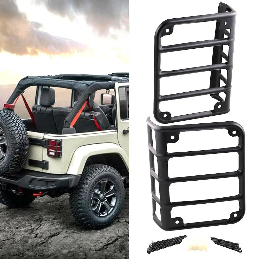 1 шт. Новые Поступления автомобиля задний фонарь защитные крышки для Jeep Wrangler JK Unlimited 07-18