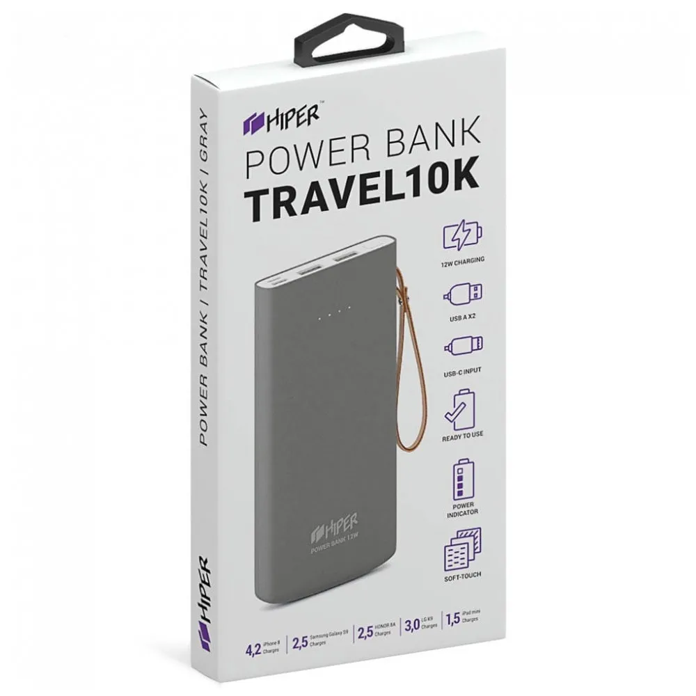 HIPER Power Bank Travel10k