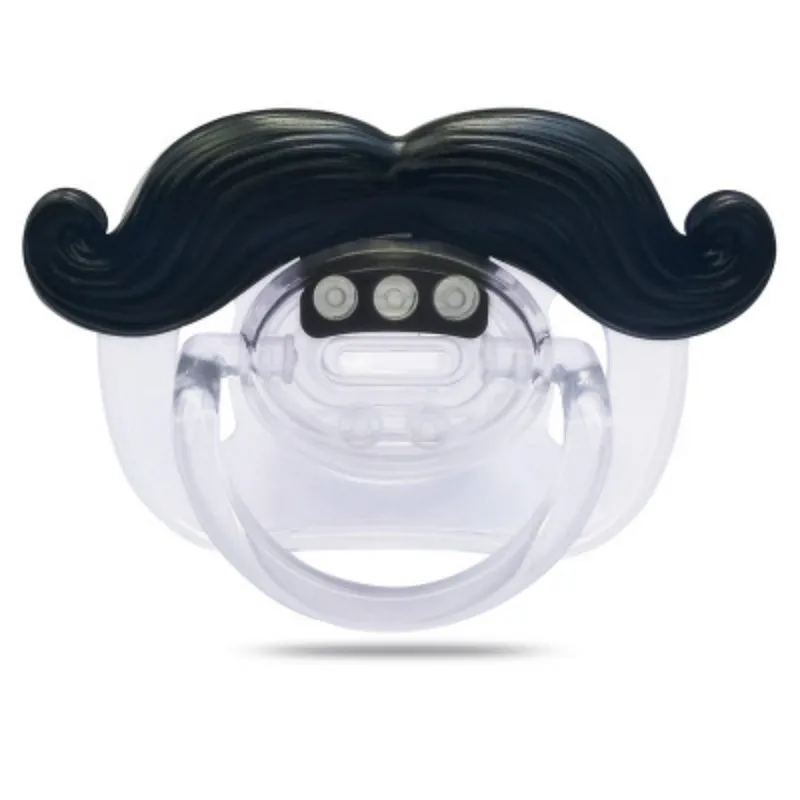 1 шт. ковбойская соска для бороды силиконовая детская малыша поцелуй рот подарки