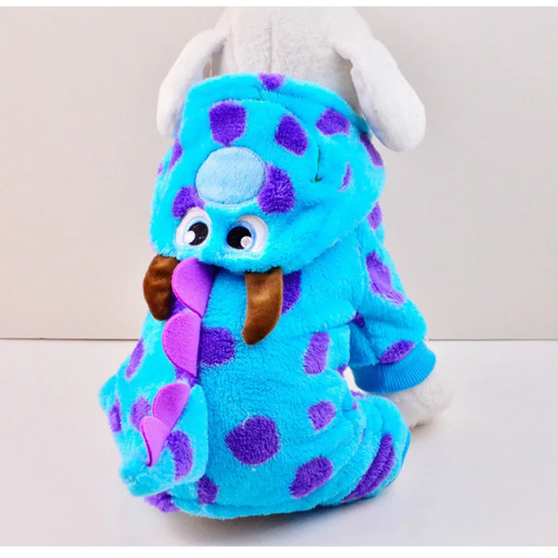 Bubble Dragon Pets DressTeddy смешная одежда четыре фута для маленьких собак осень/зима французская одежда для бульдога собака костюм на Хэллоуин