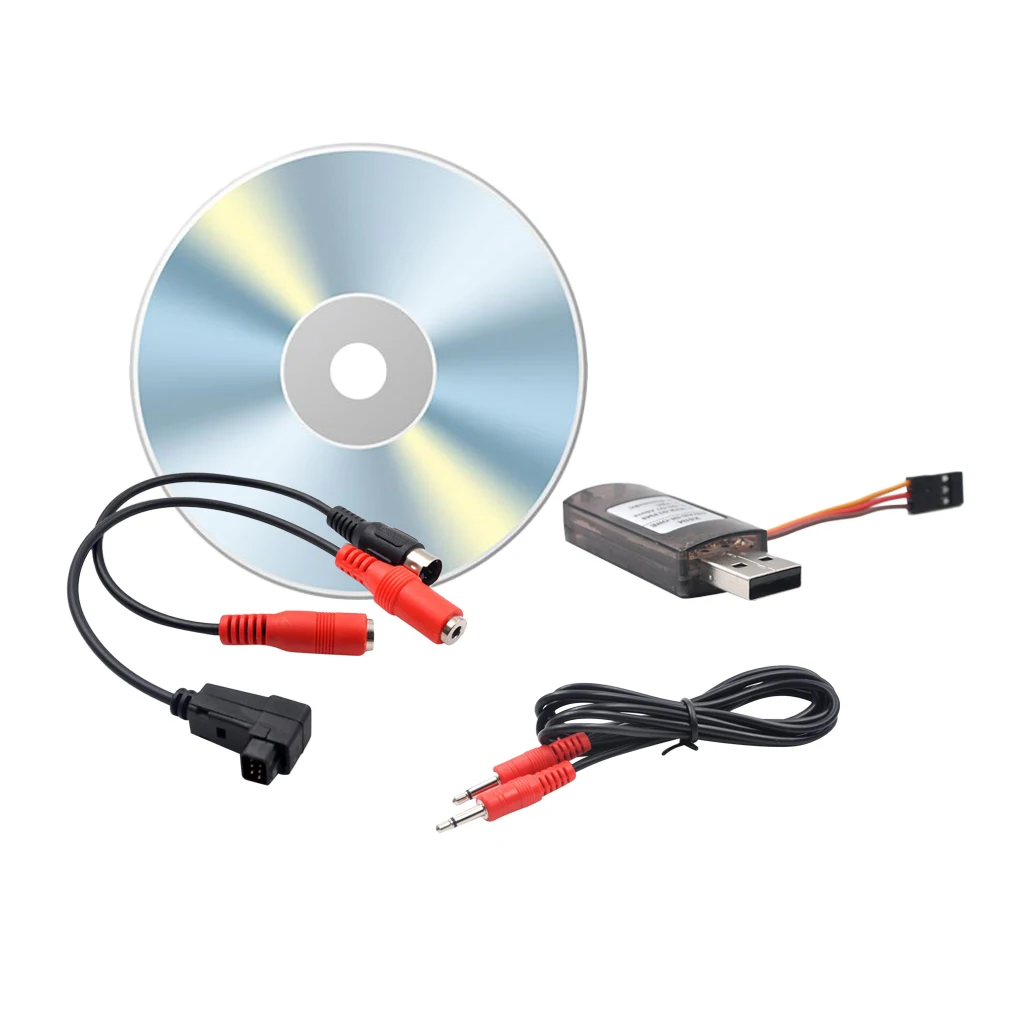 RC  Simulator 22 in 1 USB Cable for Real Phoenix   FMS