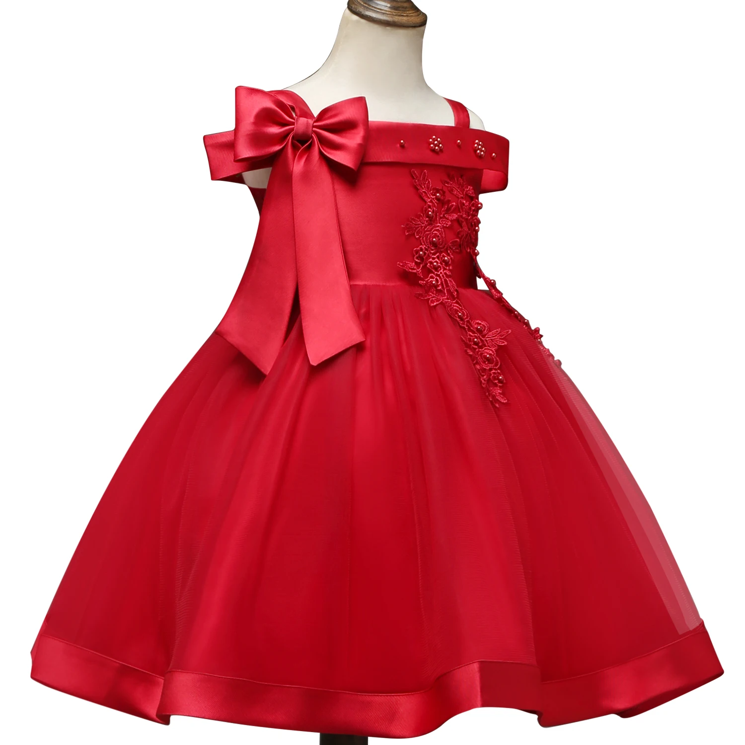 

4-10 Years Fancy Kids Dresses For Girls Teen Children Elegant Princess Dress Wedding Flower Girls Dress Party Formal Clothing