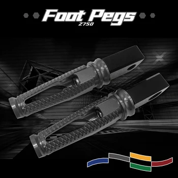 

For Z750 Motorcycle CNC Aluminum Rear Passenger Footrests Rear Foot Pegs pedal