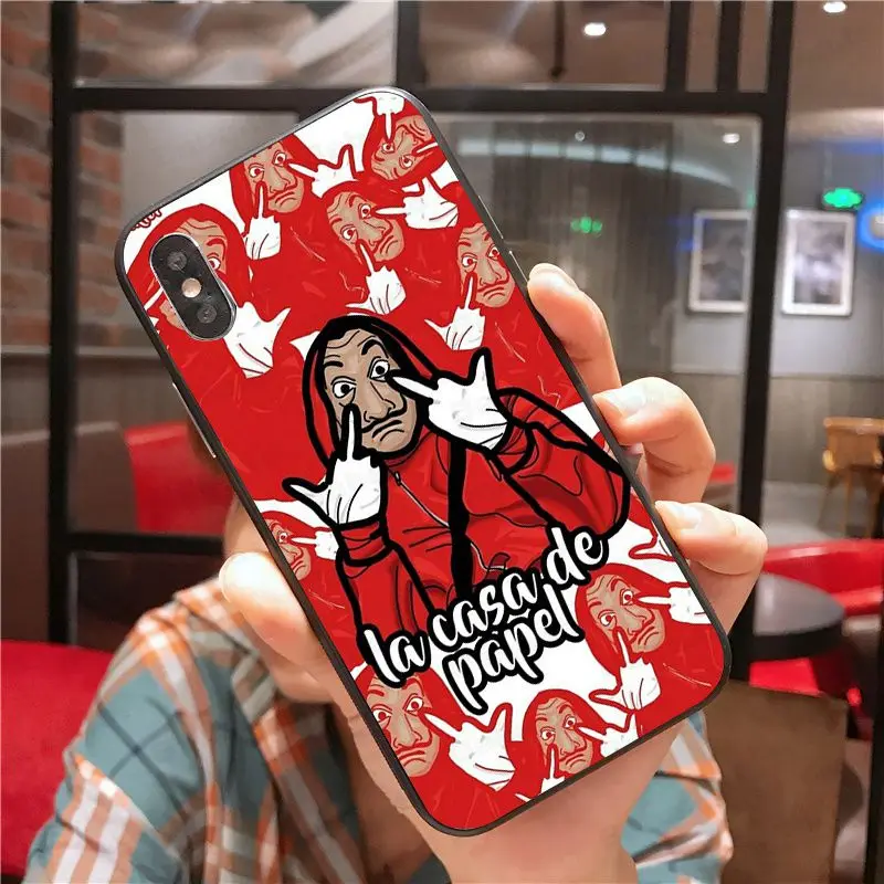 A16 Чехол для iphone 11, серия tv Money Heist House Of paper, аксессуары для телефонов, чехол для iphone 8, 7, 6S Plus, 5S, SE, XR, X, XS MAX, чехол - Цвет: A16