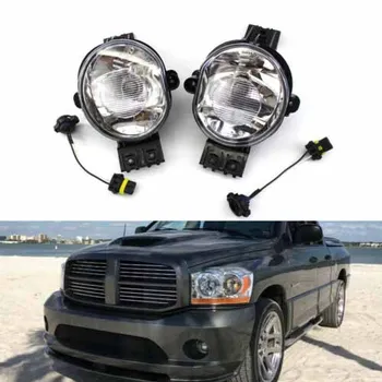 

Left Right Side For Dodge Ram 1500 02-08 2500 3500 03-09 Pickup Clear Bumper Driving Fog Lights Lamp Kit 55077475AC, 55077474AC