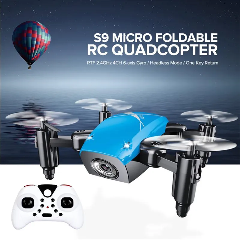 Мини Дрон с HD камерой 0 3 МП складной Радиоуправляемый вертолет воздушный Wi Fi FPV