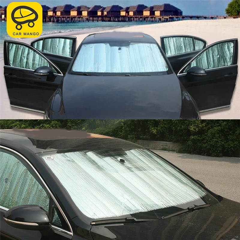 CARMANGO for VW Volkswagen Passat B8 2017 2019 Car Sun Shade UV