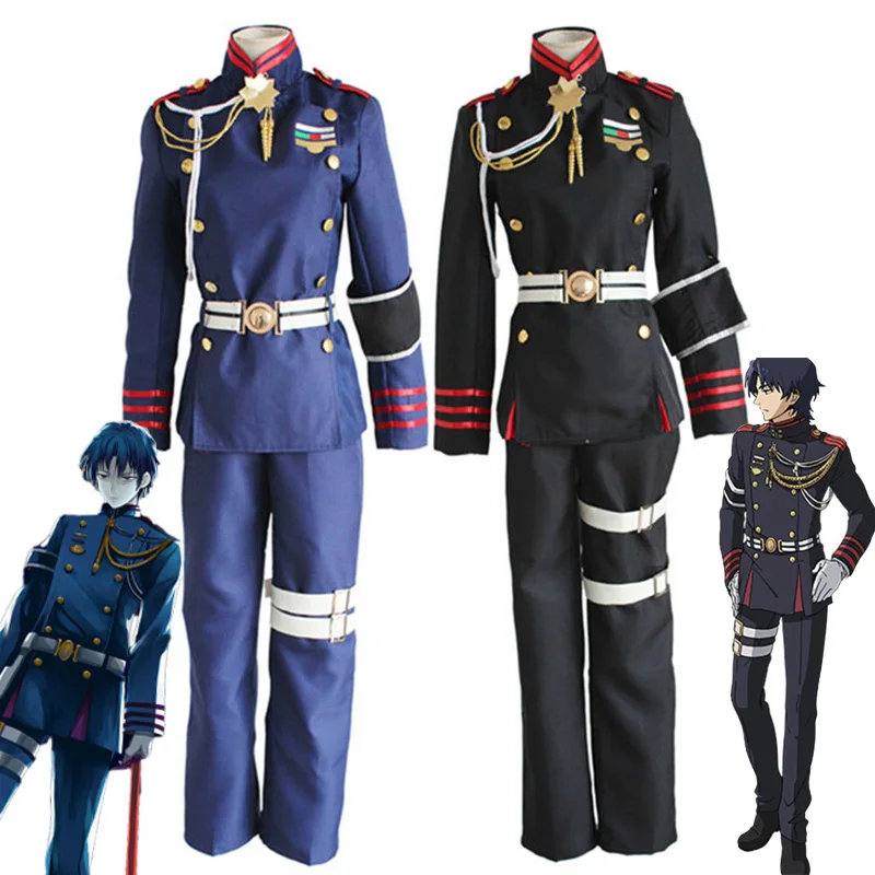 Аниме Seraph of the end (Owari no Serafu косплэй костюм Guren Ichinose карнавальный одежда для