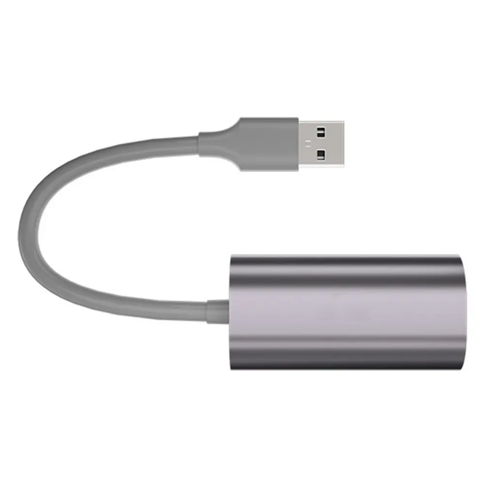 

HD USB 2.0 to HDMI 1080P 60fps monitor video Drive free access HD video capture card Game video OBS Live recording box
