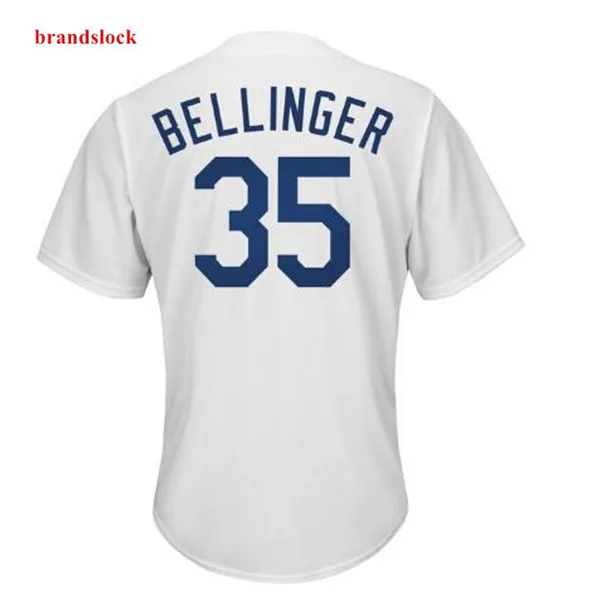 Cody Bellinger Лос-Анжелес быстросохнущие крутые короткие футболки спортивные Бейсбольные Джерси рубашки для мужчин оптом дешевые майки - Цвет: Черный