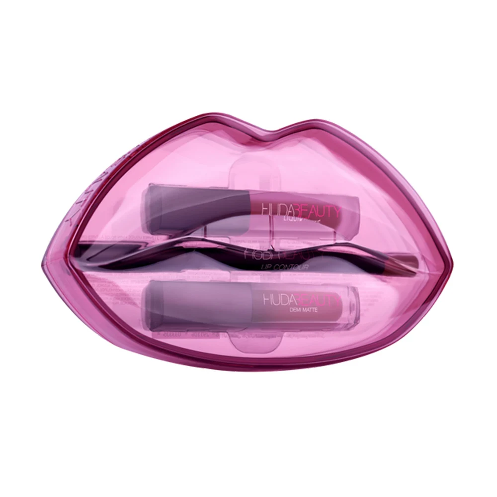 Huda beauty, стробоскоп для губ, 4 стиля, жидкая матовая помада, супер носимая, идеальный контур для губ, идеальный подарок для губной помады