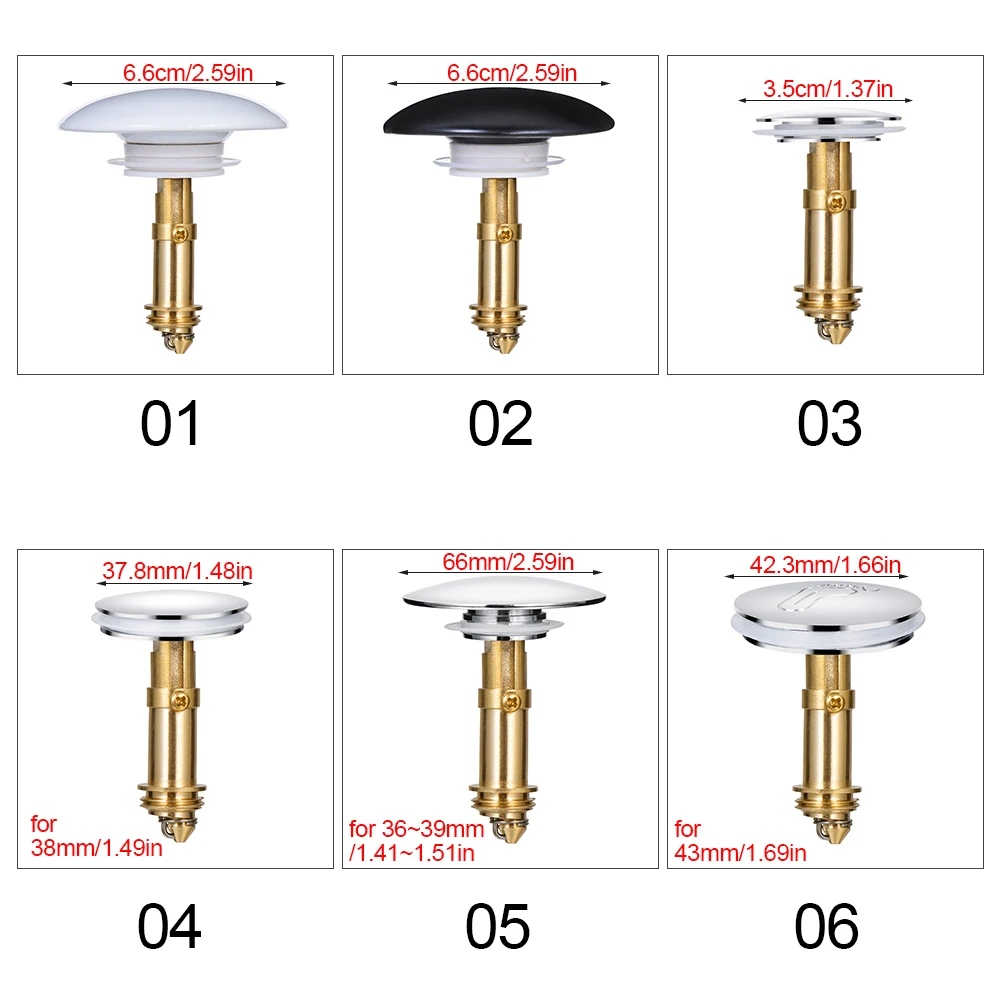 Universal Explosion-proof Wash Drain Filter Pop Up Basin Bounce Core Sink Drain Plug Bathroom Lavatory Kitchen Bathtub Tool drain filter kitchen sink filter drain strainer floor drain filter basin sink drain washbasin drain plug basin drain stopper bathroom sink plug bathroom sink stopper