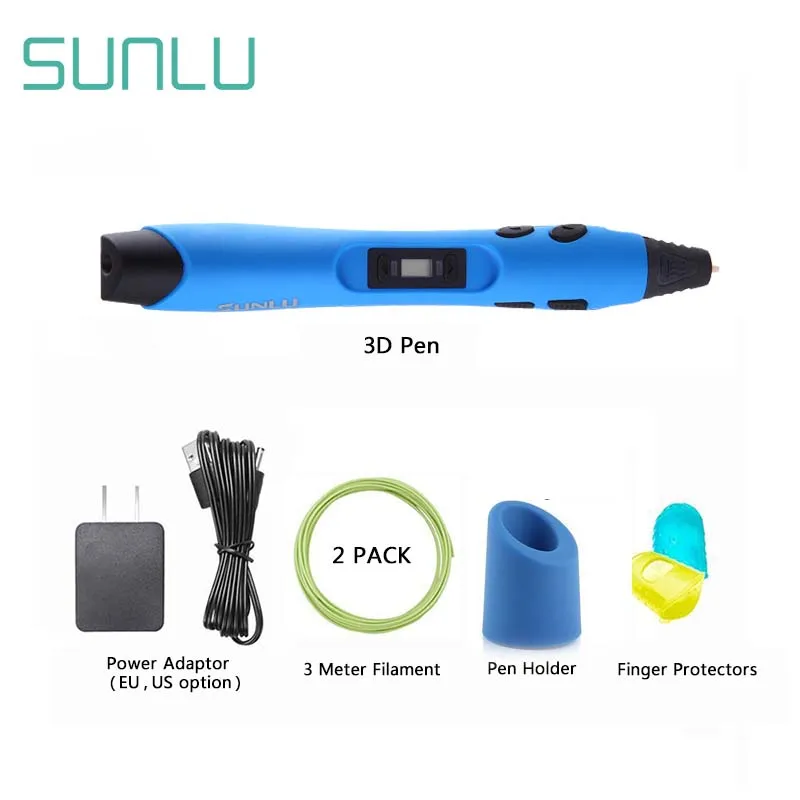SUNLU 3D Pen SL300 Intelligent 3D Printing Pen LCD Screen Painting