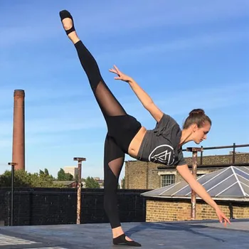 

Women Waist Yo-ga Fitness Leggings Running Gym Stretch Sports Pants Trousers Punk Leggings Sexy Workout Sportleggings