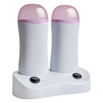 

New Double Seat Hot Wax Machine Beauty Salon Professional Hair Removal Tool Hair Removal Wax Machine