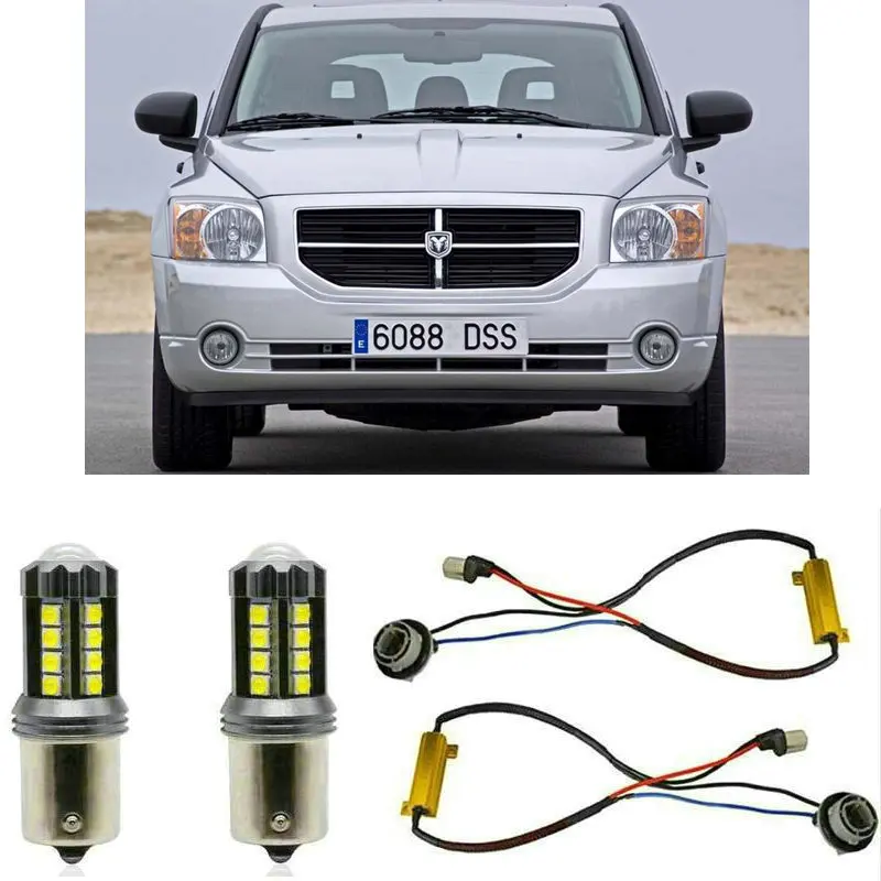

Fog lamps for DODGE CALIBER 2010.7 - Stop lamp Reverse Back up bulb Front Rear Turn Signal error free 2pc
