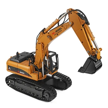 شراءWLTOYS 16800 1:16 23CH RC حفارة 2.4G RC شاحنة كهربية نموذج حفارة لودر أطفال بالريموت كنترول الزاحف سيارة للأطفال لعبة