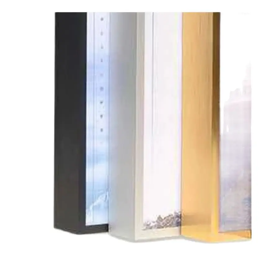 Narrow edge aluminum alloy picture frame mounting material metal custom any size simple wall hanging | Дом и сад