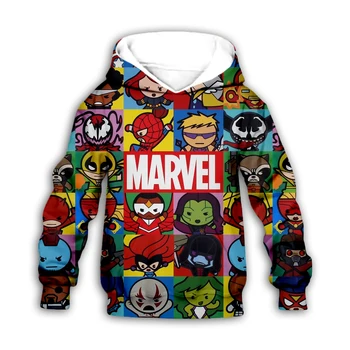 

Kids Boys 3d Hoodies Avenger Marvel Superhero Iron Man Thor Hulks Captain America Spiderman print Sweatshirt Cartoon Jacket