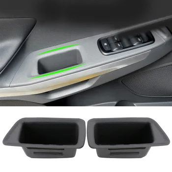 

For Ford Ecosport 2018 2019 Doors Storage Box Handle Armrest Phone Container 2X
