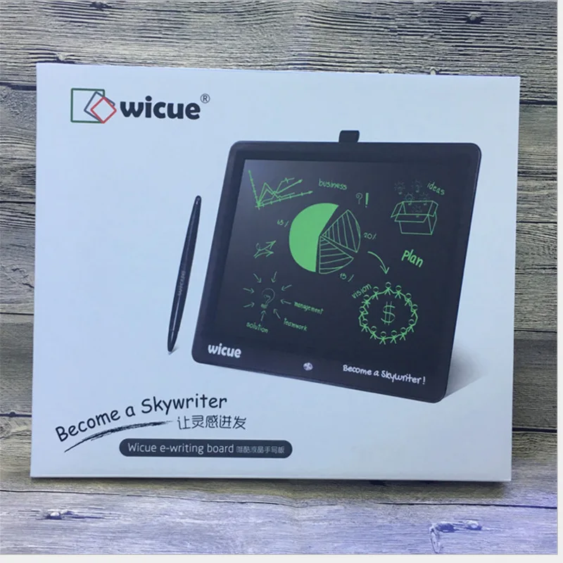 Экран с высоким дисплеем wei cool Wicue15-Inch почерк доска детская окрашенная доска для письма электронный ЖК-дигитайзер маленький