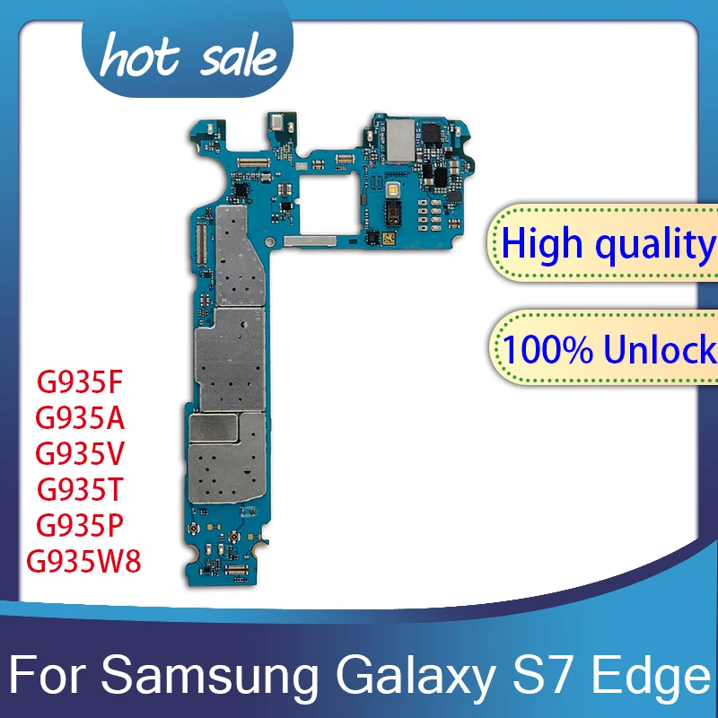 Unlocked Eu Version Logic Board For Samsung Galaxy S7 Edge G935f G935a G935v G935t G935p G935w8 Motherboard With Android System Mobile Phone Antenna Aliexpress