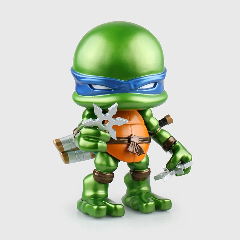 Hasbro Черепаха ниндзя TMNT лояльная Ограниченная серия Аниме кукла детские игрушки коллекция подарок гаражные наборы - Цвет: Армейский зеленый