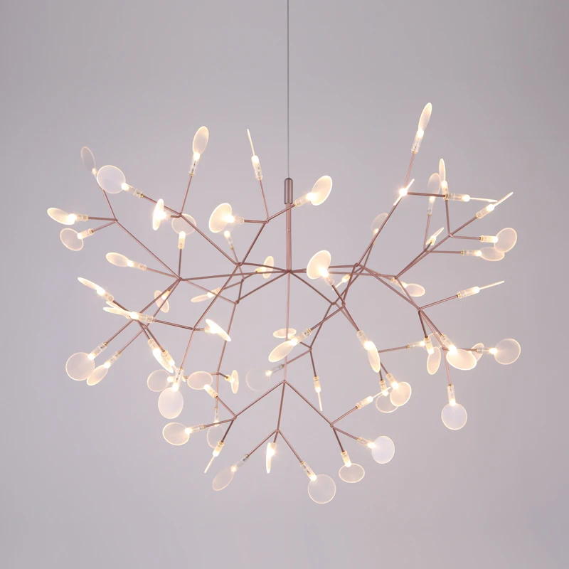 Современная светодиодная Подвесная лампа Heracleum железная для гостиной