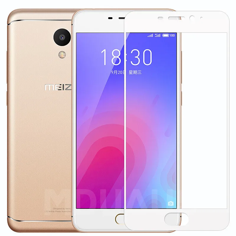 9D закаленное стекло на Meizu M6 M5 M3 Note M6S M6T M5S M5C M3S M8 Pro 7 Plus Защитная стеклянная пленка чехол