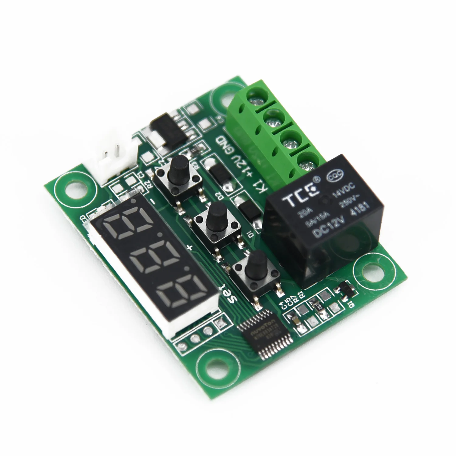 1 шт. DC12V цифровой Температура отопления охлаждения термостат контроль