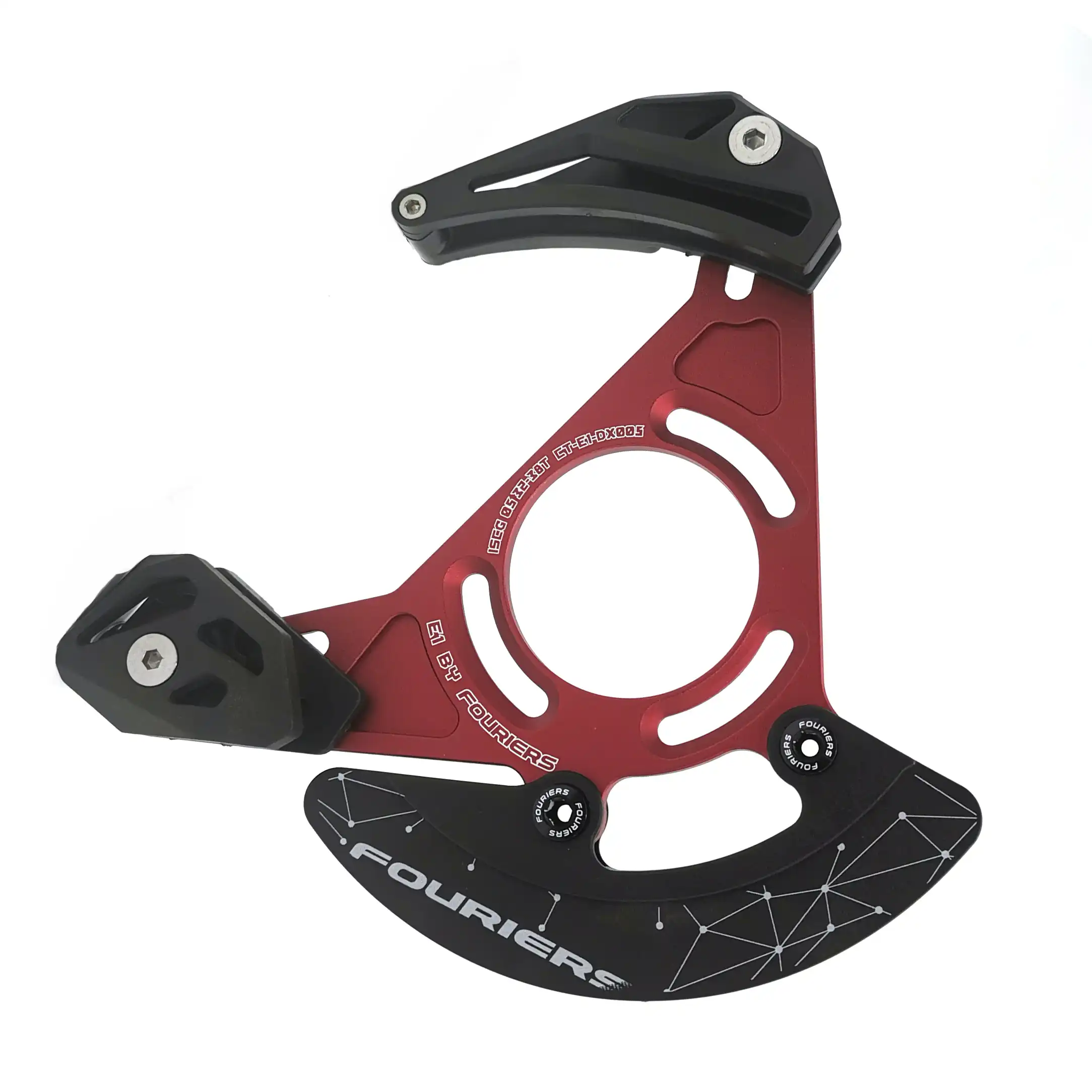 Bike Bicycle Downhill Chain Guide Bash Guards Device Single Speed ISCG05 32t-38t 
