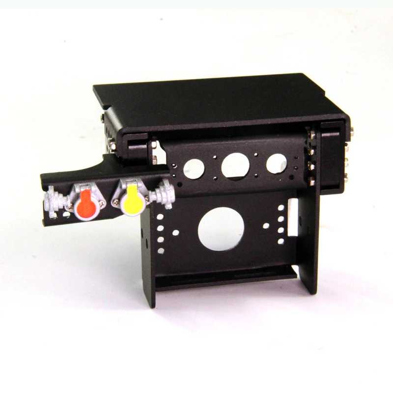 

Tail Beam Simulation Modification Upgrade Tail Light Bracket Spare Parts For Tamiya 1/14 RC Tractor 4X2/6X4 Metal Heavy Tractor