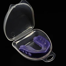 Бокс Sanda EVA Защита рта Баскетбол зубы Защита безопасности тренировки спортивные мягкие с коробкой футбол взрослые без запаха универсальные