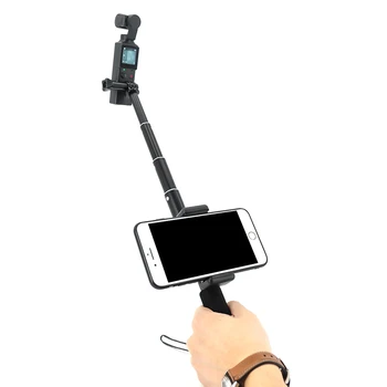 

Handheld PTZ Camera Selfie Stick Multifunction Expansion Phone Clip for FIMI PALM/OSOMO Pocket/GOPRO series Action Camera