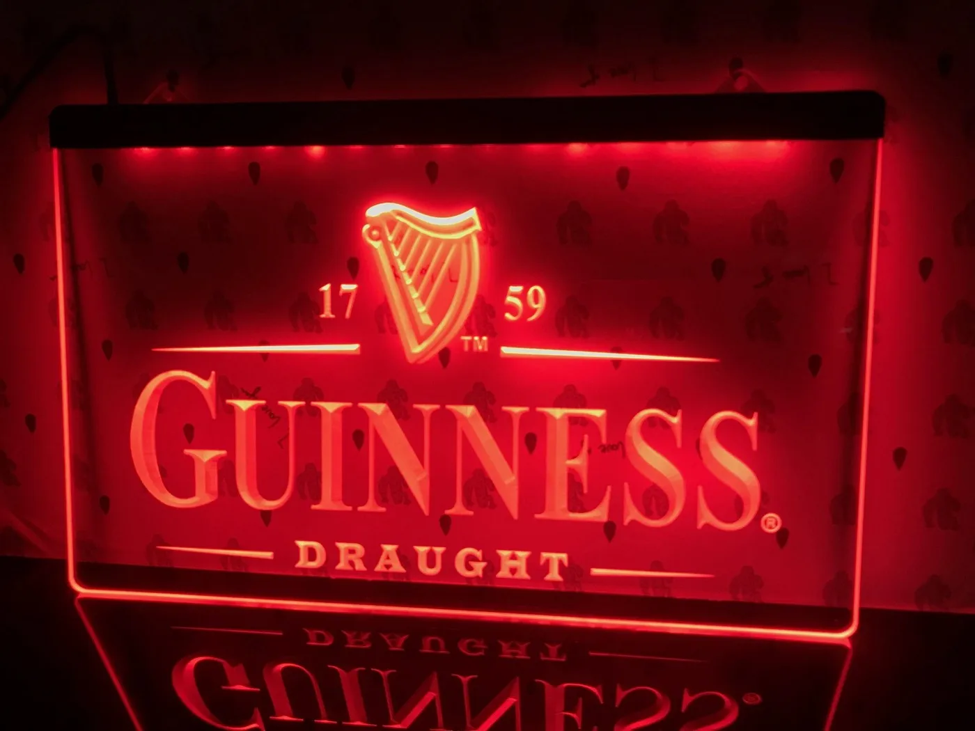 Guinness led Neon Beer Sign  Light  Bar Home Decor Man Cave 