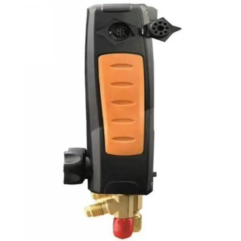 Testo 549/550 цифровой манометр холодильного воздуха Манометр для манометр коллектора хладагента набор 2 шт. Зажим Зонды инструмент